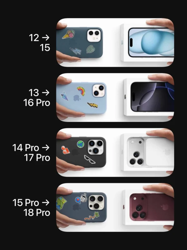 „Apple“ sumažino kai kurių senesnių „iPhone“ išpirkimo vertę