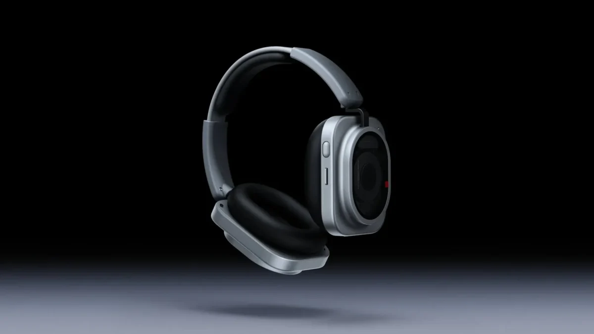 Nothing pristatė Headphone (1) Pro ausines su stiklo, aliuminio ir titano korpuso elementais