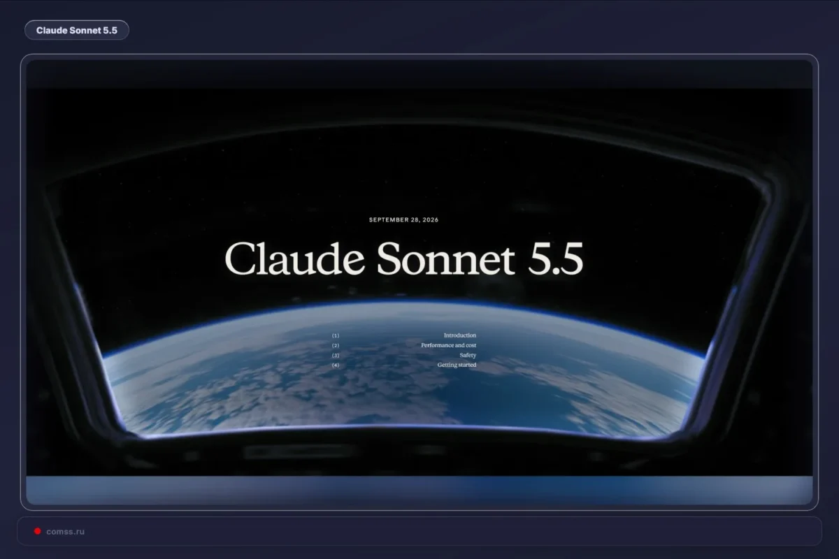 Anthropic pristatė Claude Sonnet 5 su 1 mln. žetonų konteksto langu