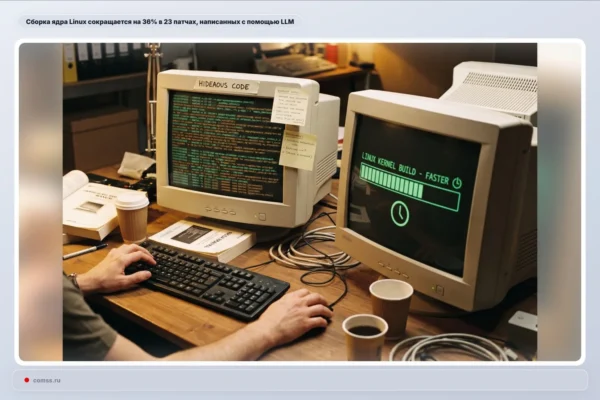 23 Linux branduolio pataisos spartina kompiliavimą iki 36 proc.