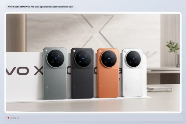 Kinijoje pristatyta „Vivo X500“ serija su trimis modeliais
