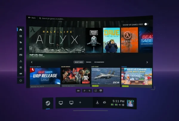 SteamVR Beta 2.18.1 atnaujinimas numatytąją VR aplinką pervadino į Aurora