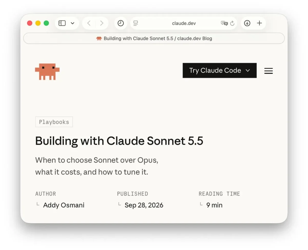 Pasirodė Claude Sonnet 5.5 naudojimo gidas