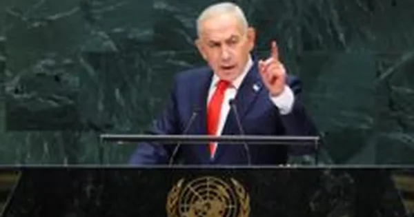 Netanyahu JT Generalinėje Asamblėjoje gynė Izraelio karinius veiksmus Artimuosiuose Rytuose