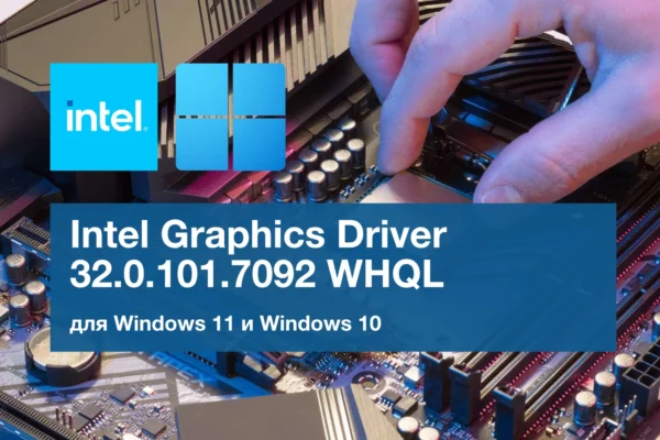 Išleistas Intel Graphics Driver 32.0.101.7092 WHQL 11-14 kartos Intel Core grafikai
