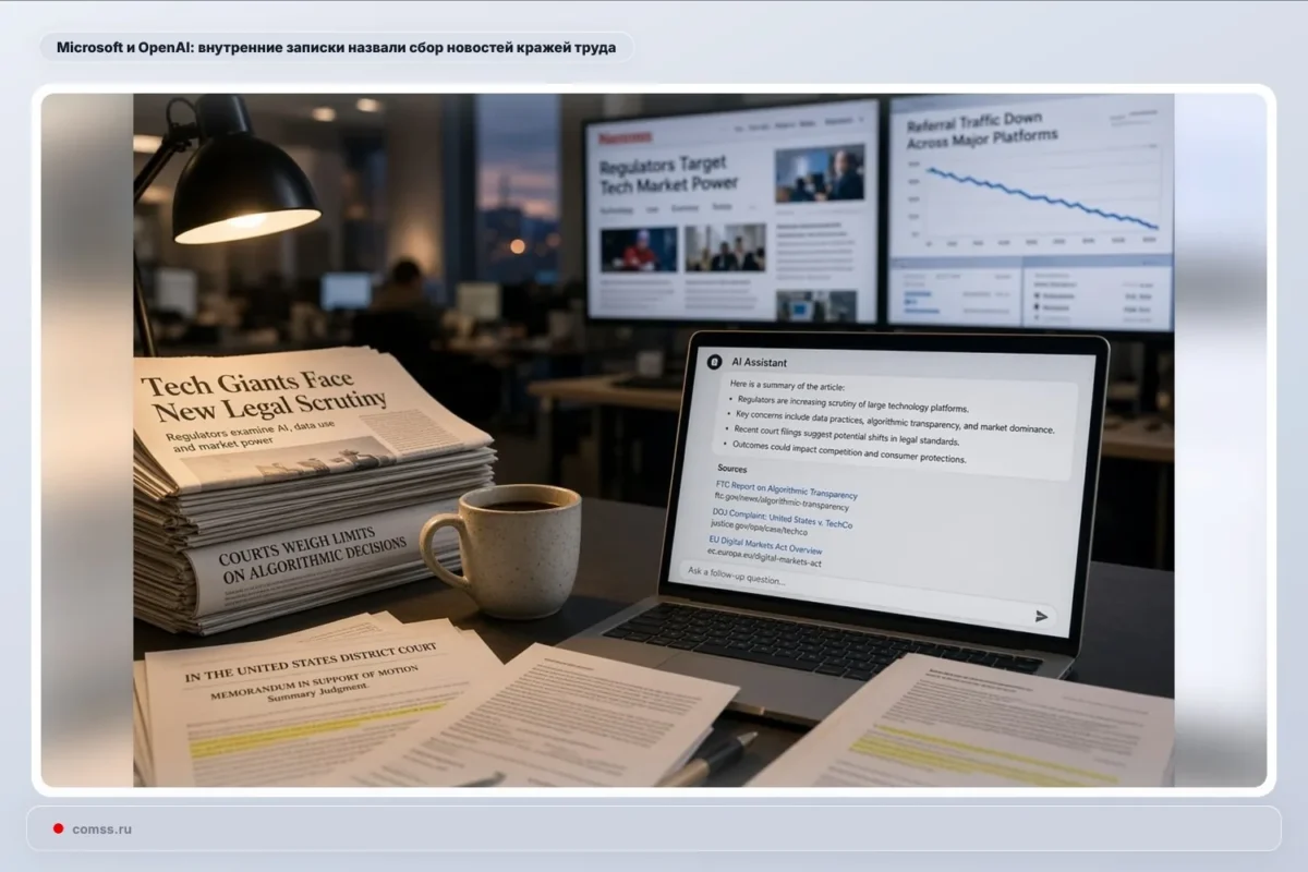 Paviešintuose The New York Times bylos dokumentuose - griežti Microsoft ir OpenAI vadovų vertinimai