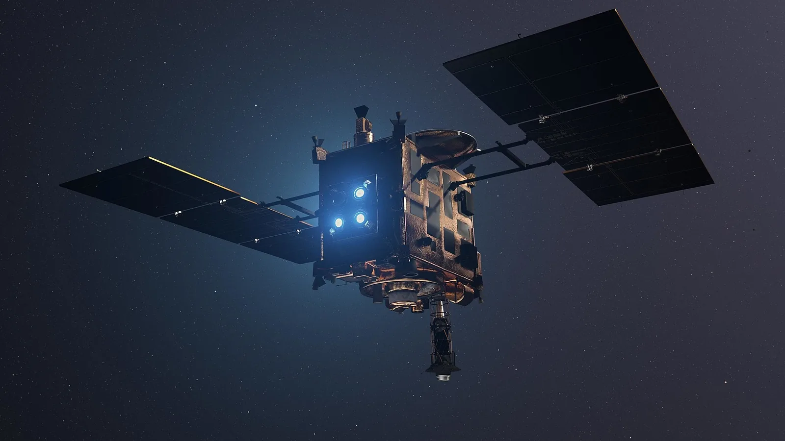 Hayabusa2 pirmą kartą lazeriu išmatavo asteroidą Torifune praskridimo metu