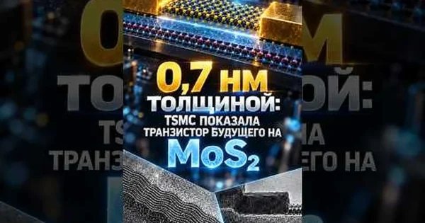 Xenon Lab teigia, kad TSMC pasiūlė sprendimą atomariniu mastu ploniems 2D tranzistoriams