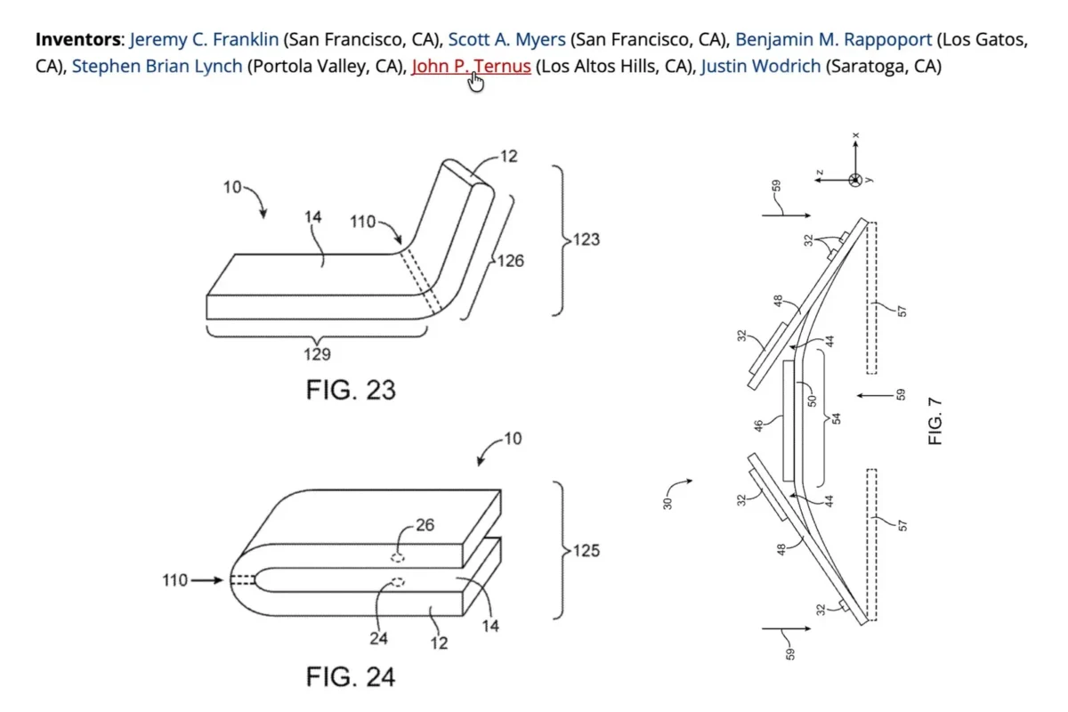 2011 metais „Apple“ pateikė lankstaus elektroninio įrenginio patentą
