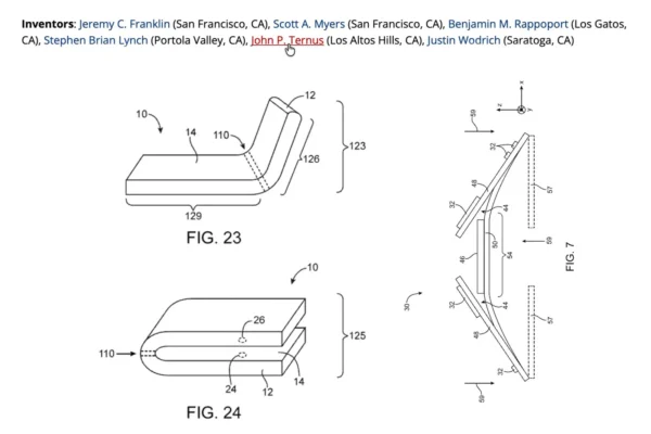 2011 metais „Apple“ pateikė lankstaus elektroninio įrenginio patentą