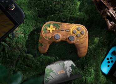 8BitDo pristatė riboto leidimo Tomb Raider 30-mečiui skirtus žaidimų valdiklius
