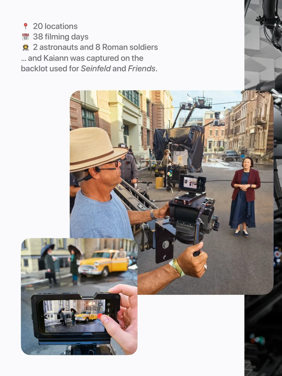 Apple atskleidė, kad rugsėjo pristatymo filmavimas truko 38 dienas