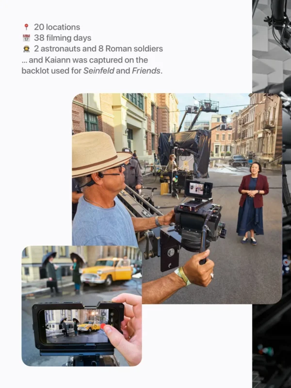 Apple atskleidė, kad rugsėjo pristatymo filmavimas truko 38 dienas