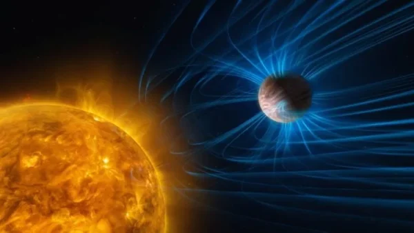 Radioteleskopas SKA gali aptikti tolimų egzoplanetų magnetinius laukus
