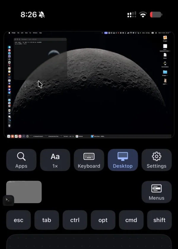 Programėlė Sill leidžia valdyti Mac iš iPhone