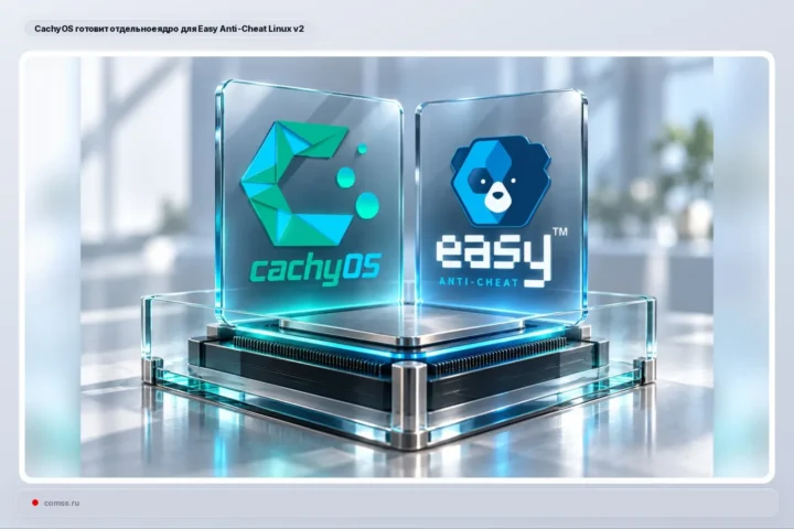 CachyOS rengia atskirą branduolį Easy Anti-Cheat Linux v2 palaikymui