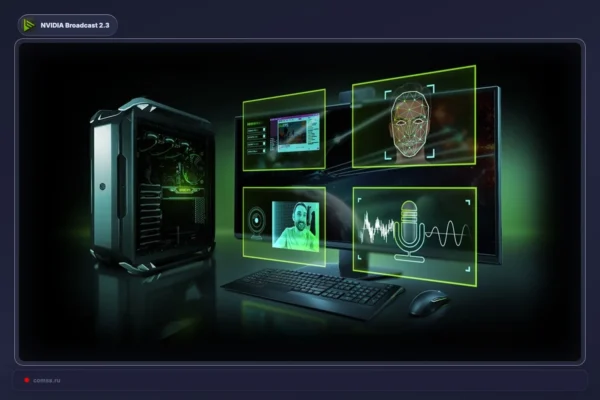 NVIDIA Broadcast 2.3 gavo vaizdo failų apdorojimą ir naujas RTX funkcijas