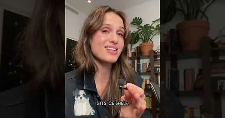 Cleo Abram vaizdo įraše aiškina, ką po Antarktidos ledo šelfu aptiko robotas Icefin