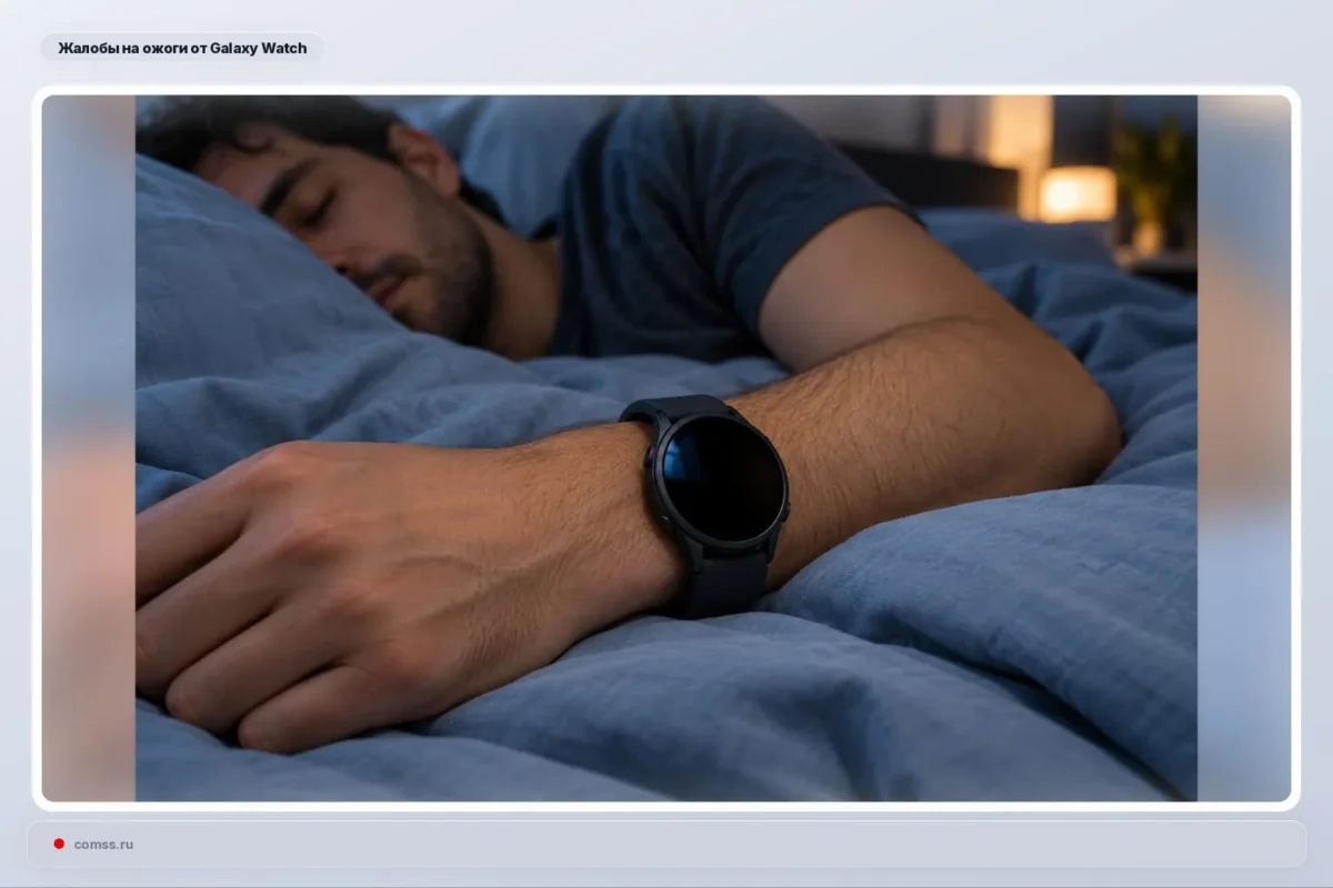 Pranešta apie Galaxy Watch 5 Pro sukeltą skausmingą pūslę po nešiojimo per naktį