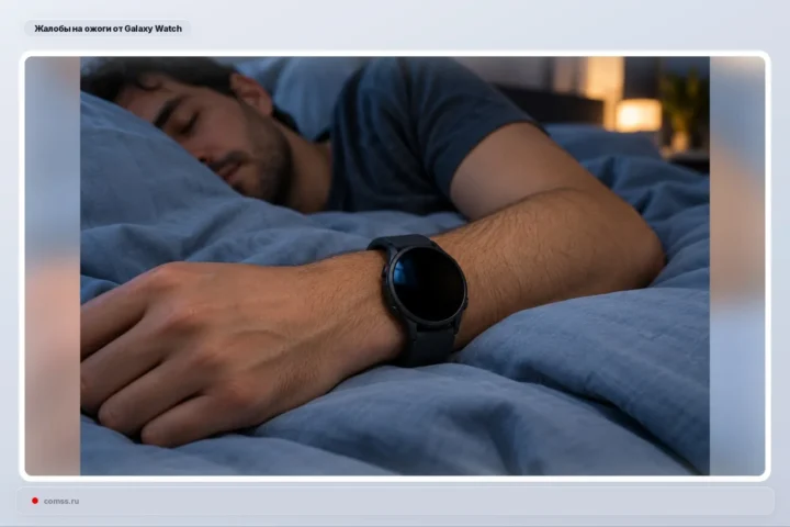 Pranešta apie Galaxy Watch 5 Pro sukeltą skausmingą pūslę po nešiojimo per naktį