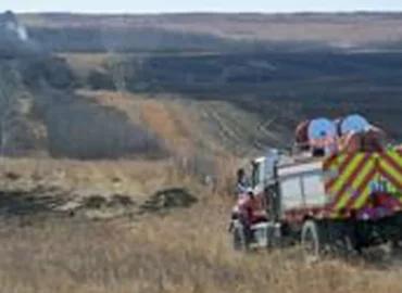 Mirtinas gaisras Kanados karinėje bazėje išplito maždaug kilometrą per 30-60 sekundžių