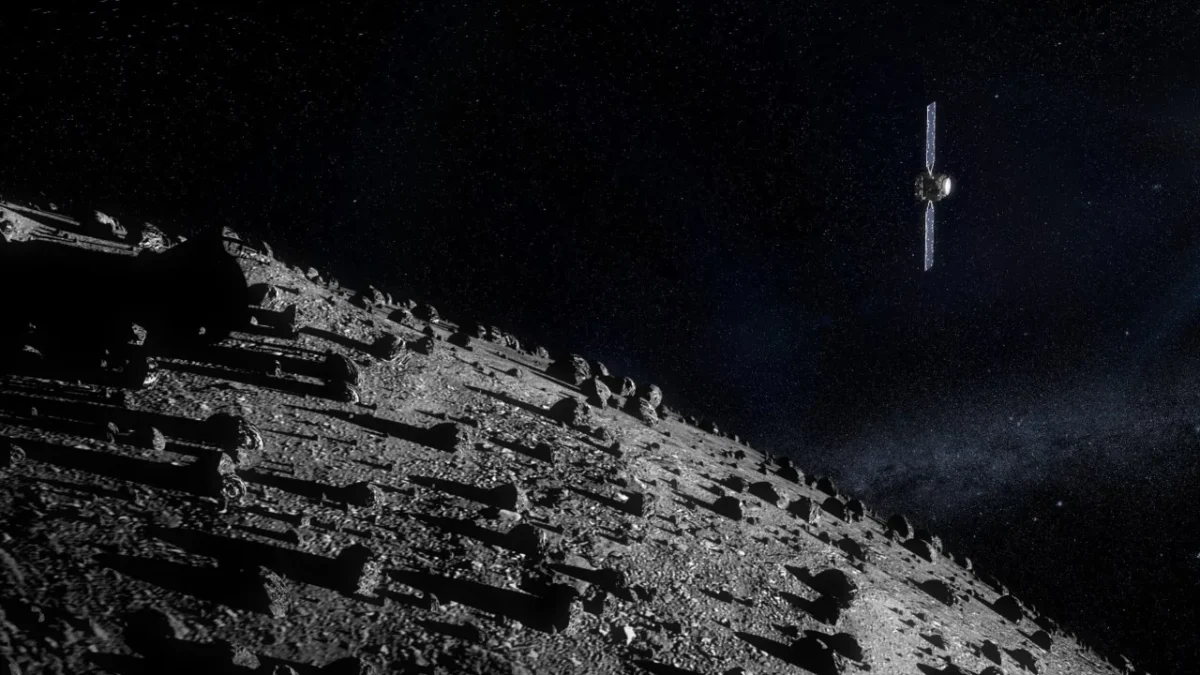 ESA zondas Hera pirmą kartą atskyrė asteroidų porą Didymos ir Dimorphos