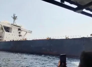 Netoli Hormūzo sąsiaurio nuskendo Singapūre registruotas konteinerinis laivas