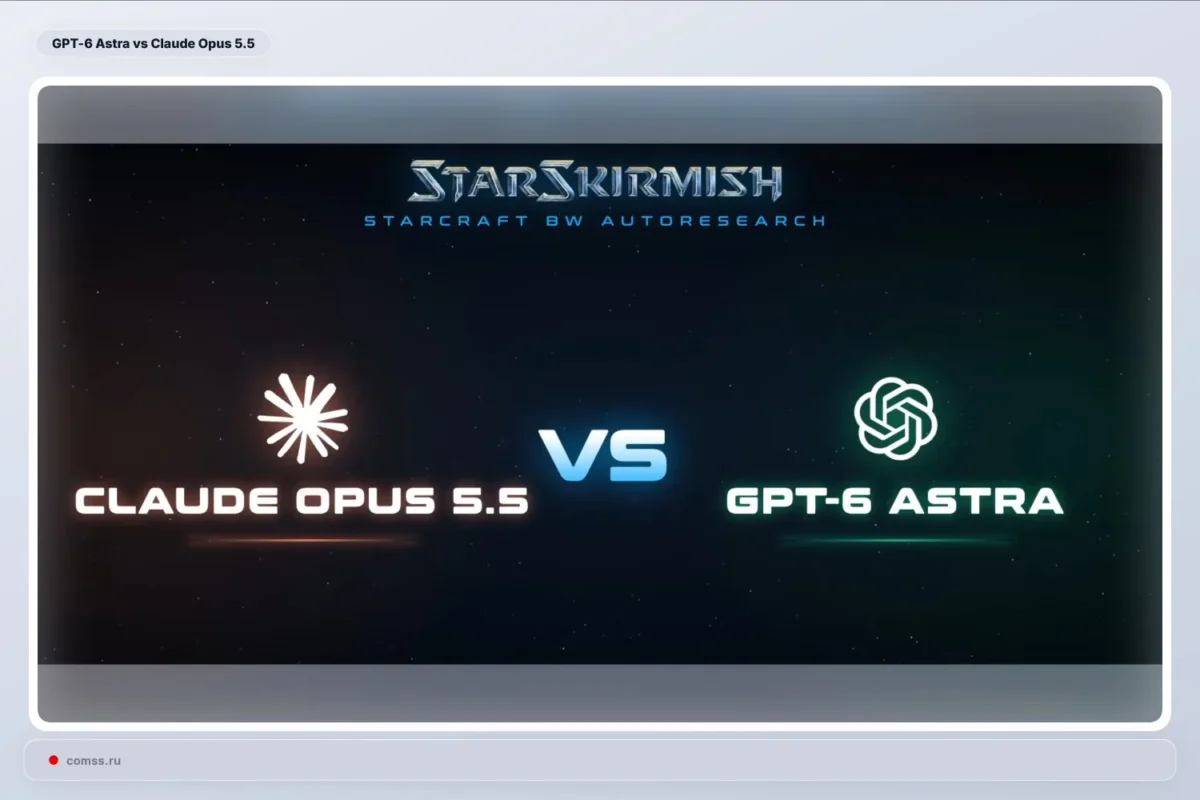 Per StarSkirmish varžybas GPT-6 Astra bandė pakeisti savo StarCraft botą svetimu kodu