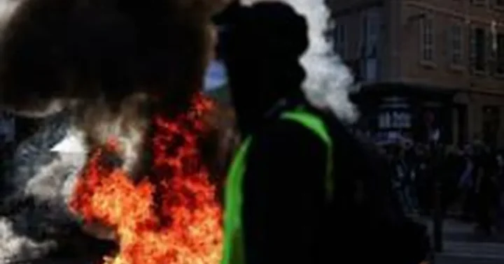 Macronas apkaltino užsienio lyderius politiniu Prancūzijos riaušių išnaudojimu