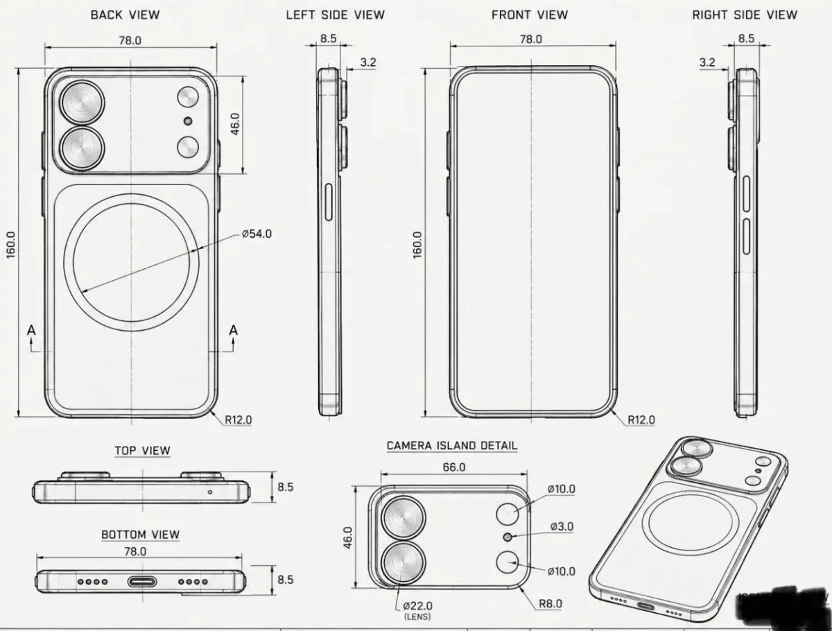 Internete plinta nepatvirtinti tariamo „iPhone 18“ vaizdai