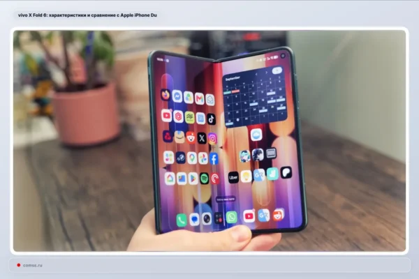 Pranešama apie vivo X Fold6 ir Apple iPhone Duo specifikacijas Europoje