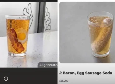 Just Eat sustabdė AI sugeneruotų patiekalų nuotraukų diegimą po netikslių vaizdų