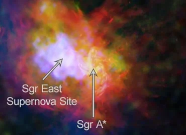 Naujame Chandra vaizde išryškėjo supernovos liekana Sagittarius A East
