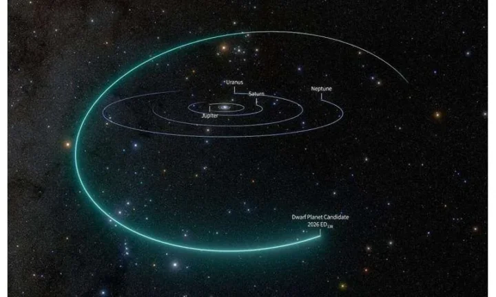 Vera C. Rubin observatorija aptiko už Plutono orbitos esantį objektą 2026 ED138