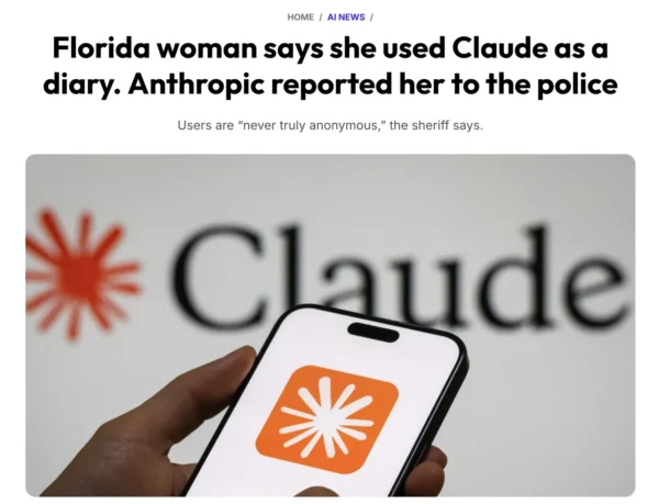 Florida moteriai pareikšti kaltinimai po grasinančių žinučių Claude sistemoje