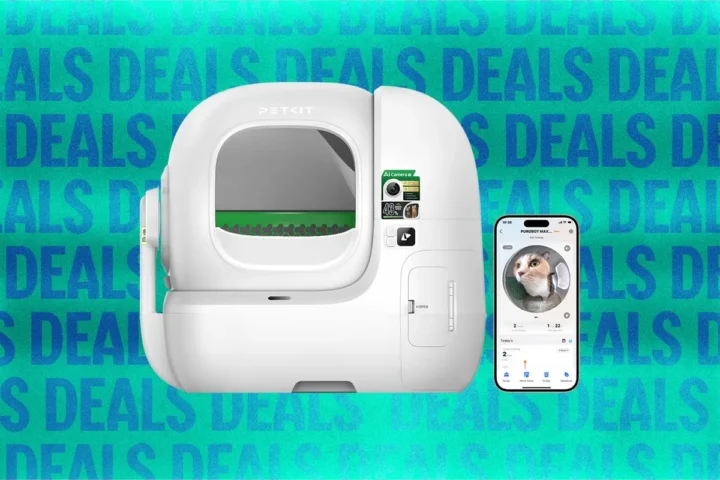 Petkit automatinės kačių kraiko dėžės parduodamos su 100 dolerių nuolaida