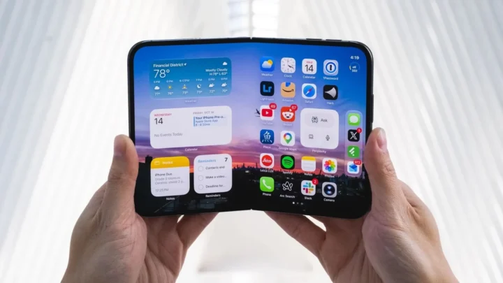 Pasirodė pirmieji sulankstomo „iPhone Duo“ bandymai