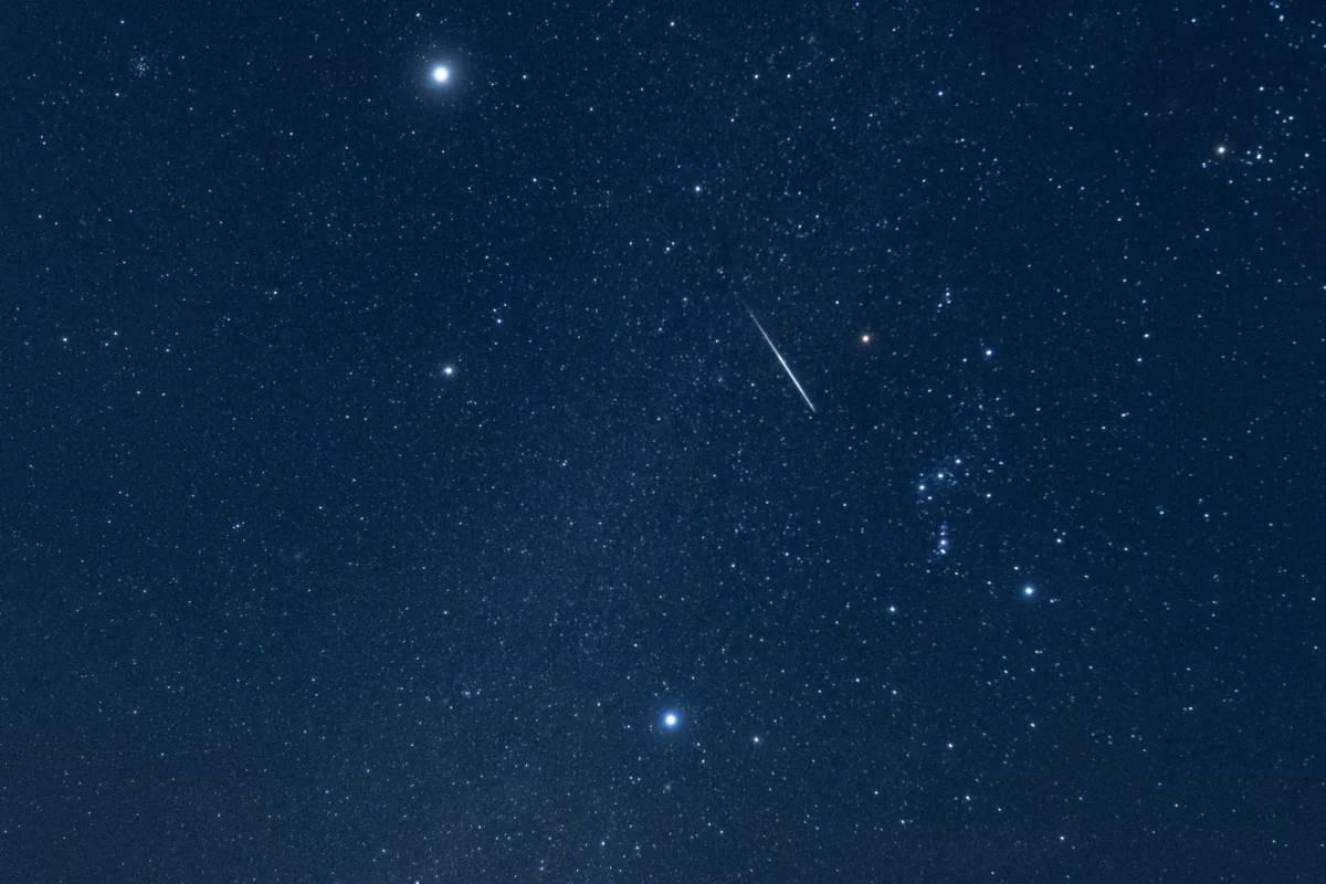 Orionidų meteorų srautas ir kiti artėjantys astronominiai reiškiniai
