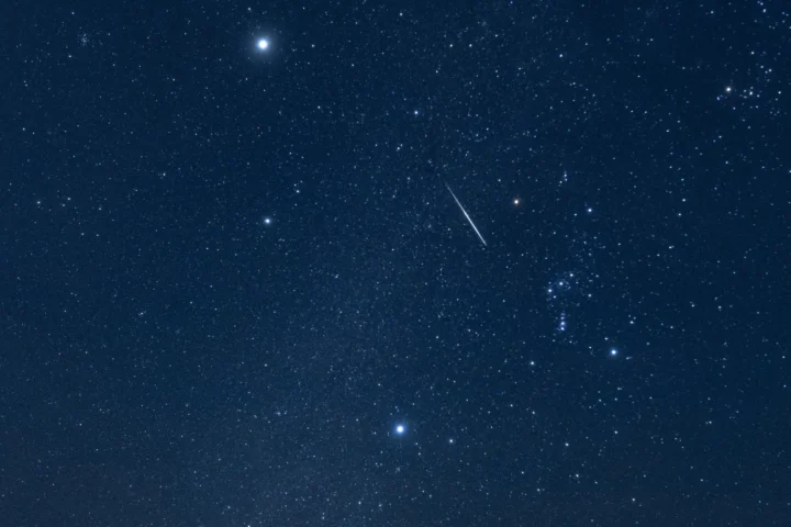 Orionidų meteorų srautas ir kiti artėjantys astronominiai reiškiniai