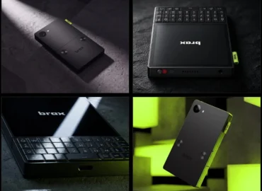 Pristatytas modulinis telefonas „Brax Wink“ su nuimama fizine QWERTY klaviatūra