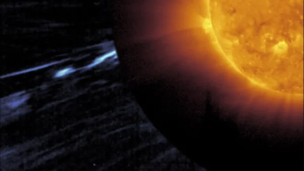 Solar Orbiter susiejo didelį Saulės vėjo magnetinio lauko lūžį su jo kilmės vieta Saulėje