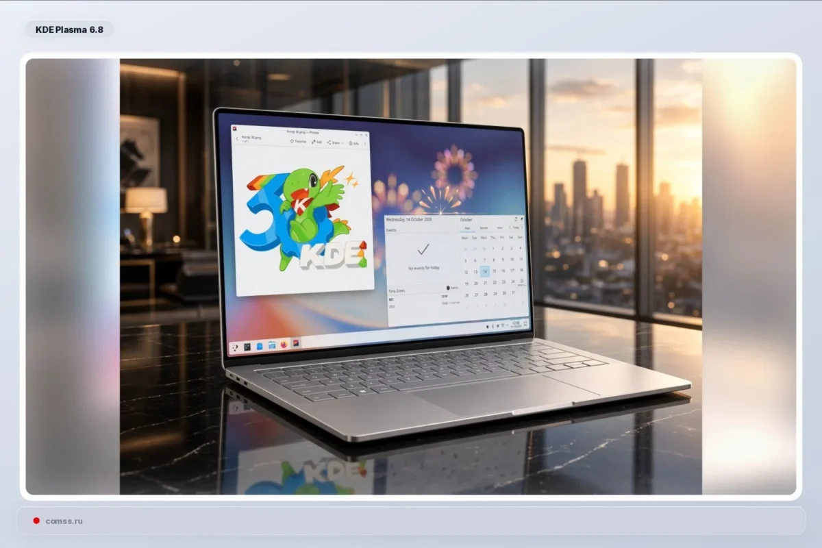 Išleista KDE Plasma 6.8 su numatytuoju trigubu buferiavimu NVIDIA vaizdo plokštėms