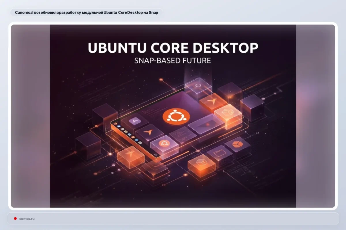 Canonical atnaujino Ubuntu Core Desktop kūrimą ir subūrė atskirą komandą