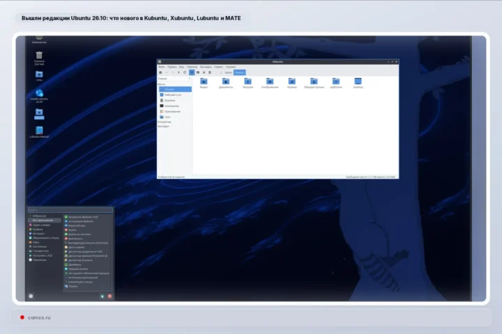 Išleista Ubuntu 26.10 ir oficialios jos atmainos