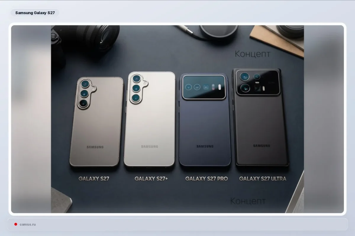 Nutekėjimuose minimos galimos „Galaxy S27“ serijos RAM konfigūracijos ir dėklų išpjovos kameroms