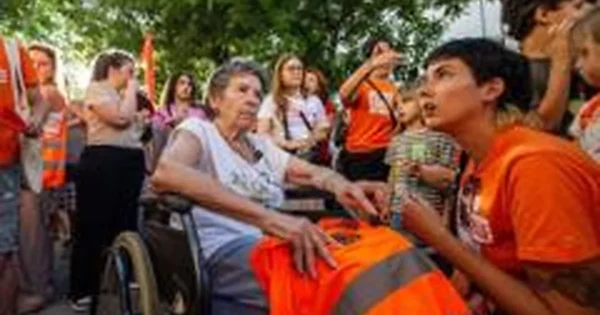 Iškeldinta 87 metų ispanė galės grįžti į savo namus Madride