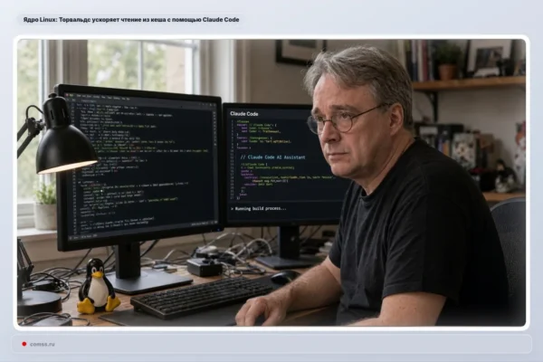 Linus Torvalds su Claude Code rengė Linux branduolio pakeitimus failų skaitymui