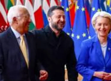 ES lyderiai Briuselyje išreiškė paramą Ukrainai po naujos Donaldo Trumpo kritikos Volodymyrui Zelenskiui