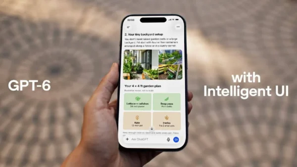 OpenAI pristatė GPT-6 su Intelligent UI funkcija ChatGPT platformoje