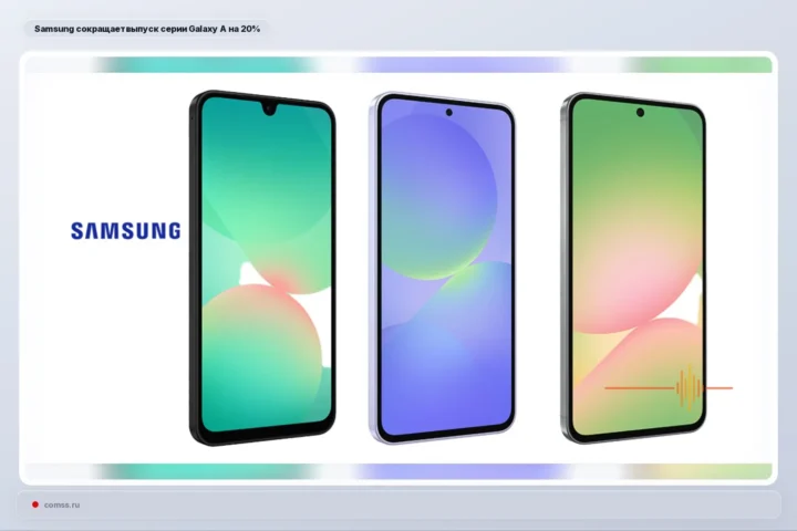 Samsung ketvirtąjį ketvirtį maždaug 20% mažina Galaxy A serijos gamybos planą